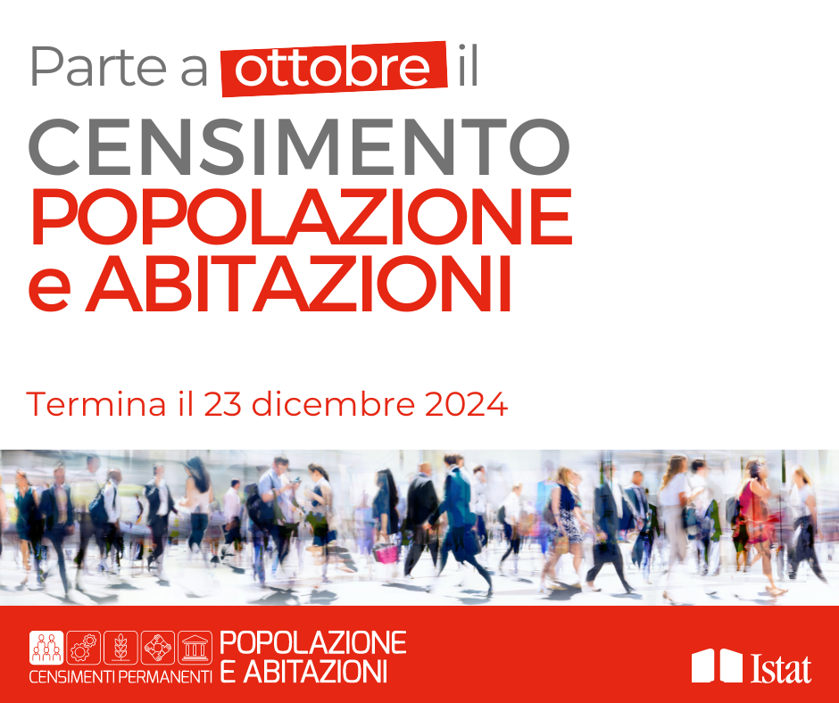 Censimento Permanente della Popolazione e delle Abitazioni 2024